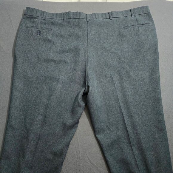 Vintage Action Slacks By Levi Strauss Men 52X30 (49X29.5) Blue Dress Pants - Picture 4 of 12